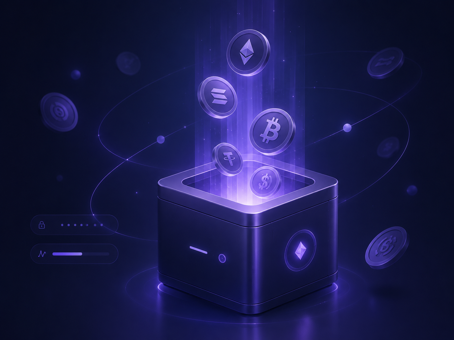 Illustration for funding your Ethlas Pro wallet